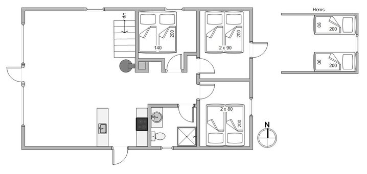 Ferienhaus B2194 in Toppebjerg 10, Bjerregård - Bild #13