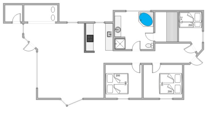 Ferienhaus B2202 in Bjerregårdsvej 117 A, Bjerregård - Bild #13