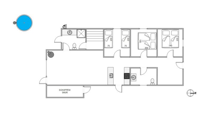 Sommerhus B2212 på Sigfred Jensens Vej 8, Bjerregård - Billede #7