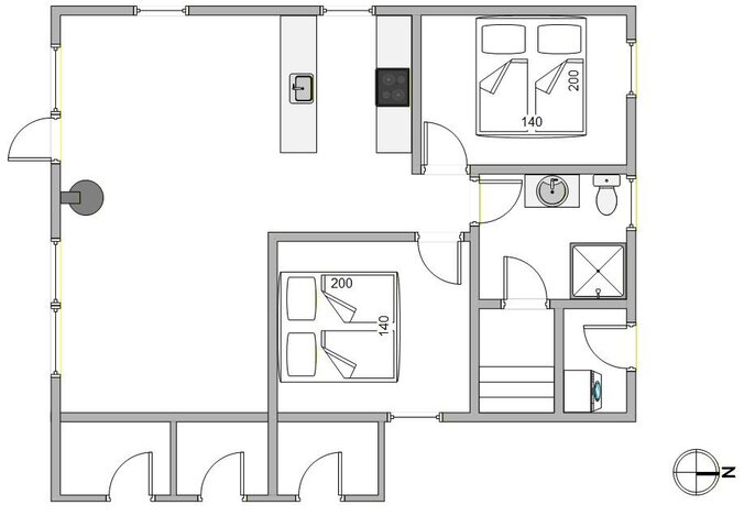 Ferienhaus B2218 in Kirstinevej 54, Bjerregård - Bild #13