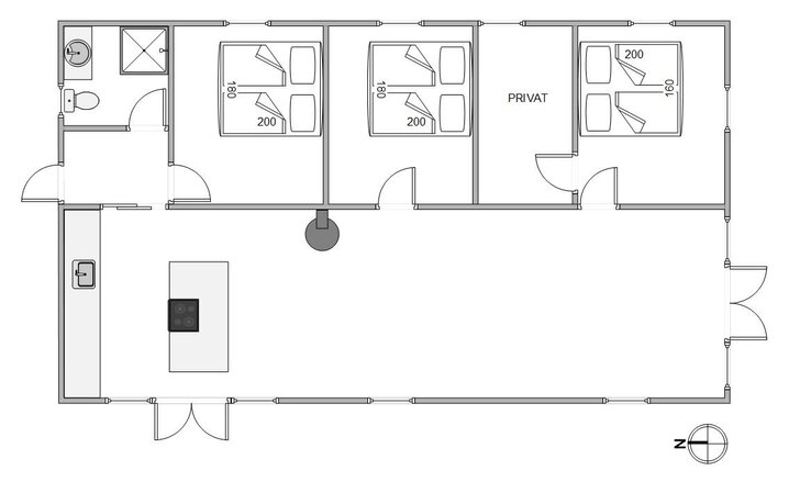 Ferienhaus B2224 in Bjerregårdsvej 69, Bjerregård - Bild #13