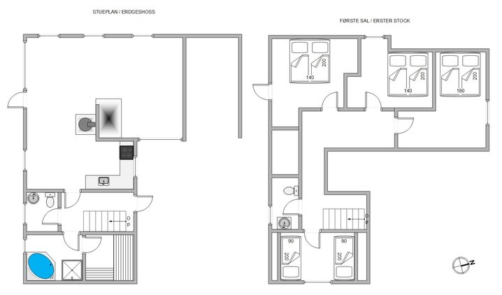 Ferienhaus B2227 in Dortheasvej 59, Bjerregård - Bild #13