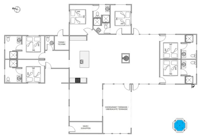 Ferienhaus B2228 in Dortheasvej 54, Bjerregård - Bild #13