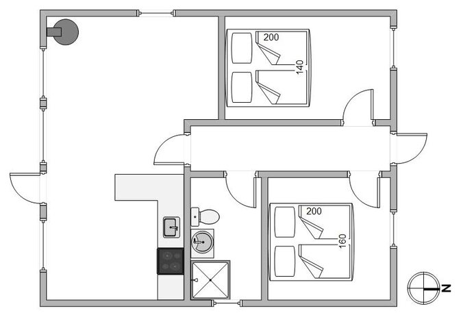 Ferienhaus B2233 in Kirstinevej 80, Bjerregård - Bild #13