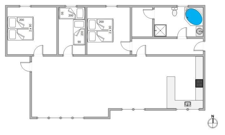 Sommerhus B2235 på Bilbergsvej 18, Bjerregård - Billede #13