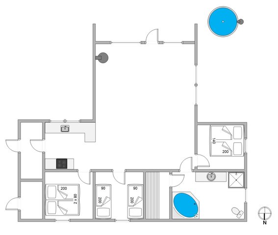 Sommerhus B2238 på Bjerregårdsvej 305, Bjerregård - Billede #13