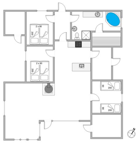 Ferienhaus B2242 in Bjerregårdsvej 446, Bjerregård - Bild #13