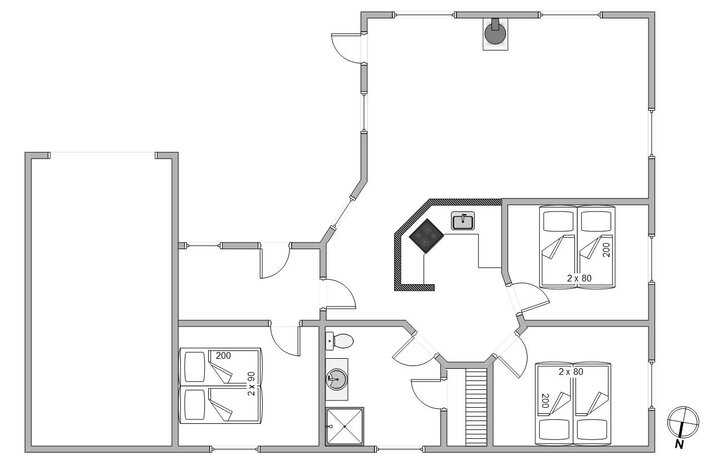 Sommerhus B2246 på Humlegårdsvej 14, Bjerregård - Billede #13