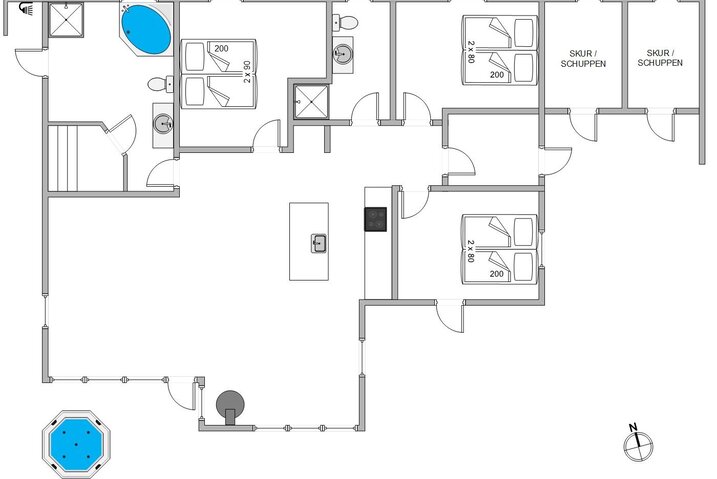 Ferienhaus B2254 in Bilbergsvej 5, Bjerregård - Bild #5