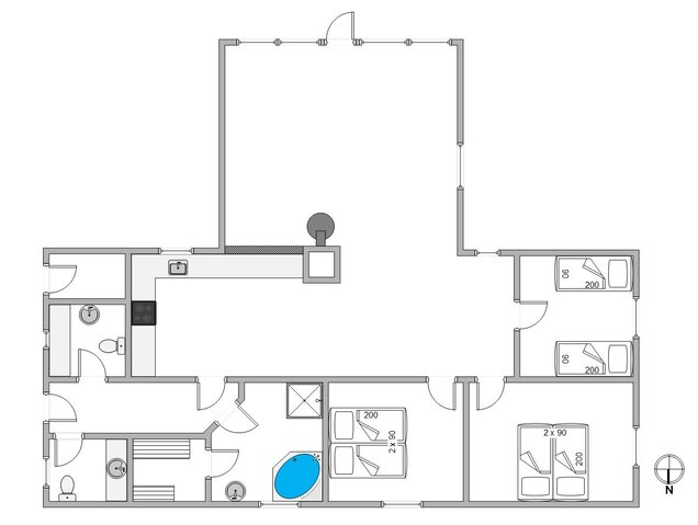 Ferienhaus B2258 in Nymandsbjerg 21, Bjerregård - Bild #13