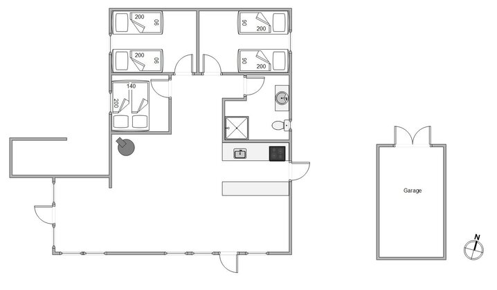 Ferienhaus B2267 in Sigfred Jensens Vej 25, Bjerregård - Bild #13