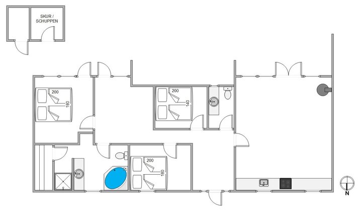 Ferienhaus B2274 in Bilbergsvej 65, Bjerregård - Bild #13