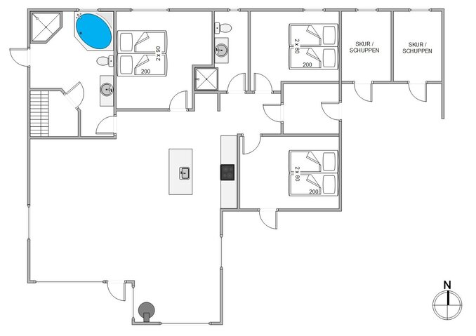 Ferienhaus B2277 in Bilbergsvej 15, Bjerregård - Bild #13