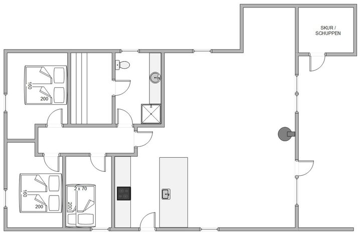 Sommerhus B2286 på Julianevej 148, Bjerregård - Billede #5