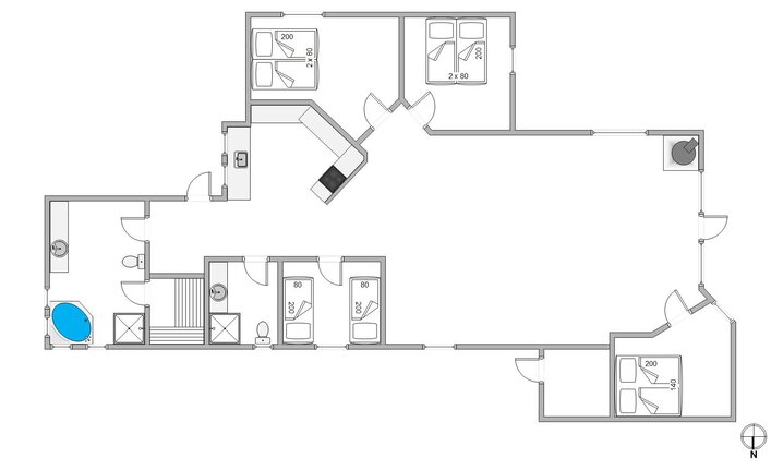 Sommerhus B2310 på Rauhesvej 9, Bjerregård - Billede #13