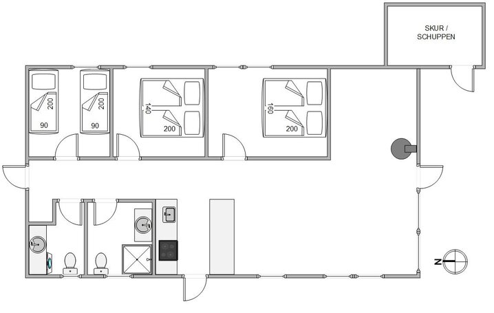 Sommerhus B2314 på Bjerregårdsvej 110, Bjerregård - Billede #0