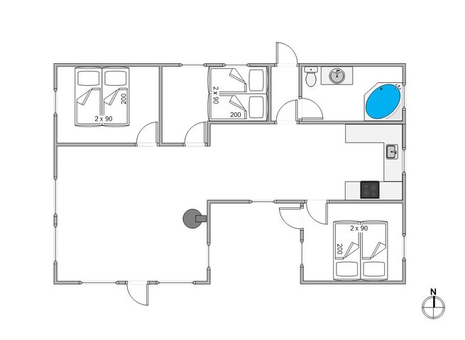 Sommerhus B2322 på Sigfred Jensens Vej 73, Bjerregård - Billede #13