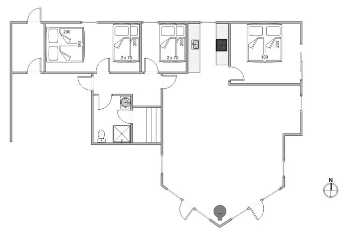 Ferienhaus B2324 in Bjerregårdsvej 75, Bjerregård - Bild #2