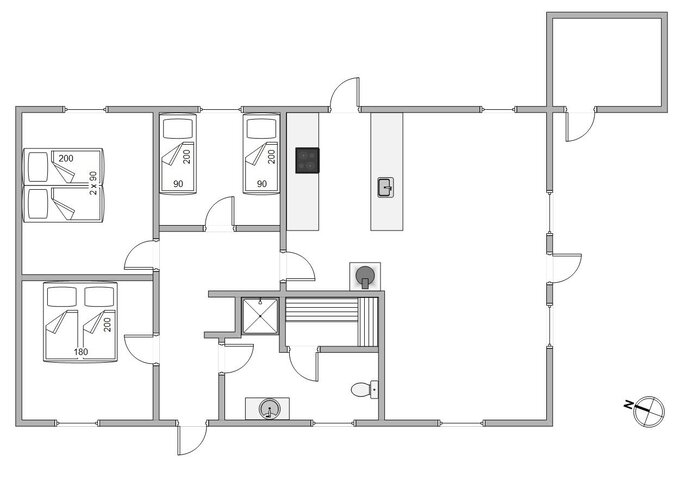 Ferienhaus B2325 in Julianevej 56, Bjerregård - Bild #13