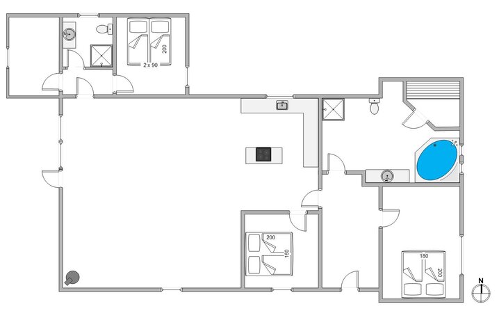 Ferienhaus B2354 in Kirstinevej 10, Bjerregård - Bild #13