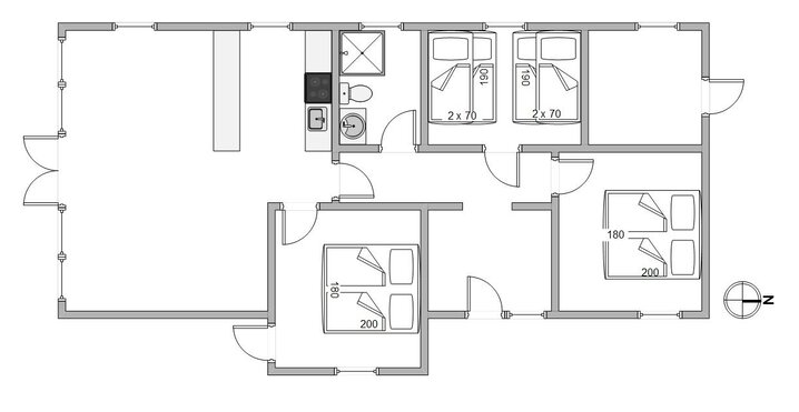 Sommerhus B2358 på Sigfred Jensens Vej 35, Bjerregård - Billede #13