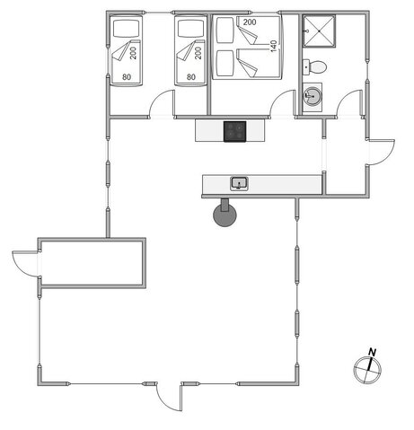 Ferienhaus B2359 in Bjerregårdsvej 86, Bjerregård - Bild #13