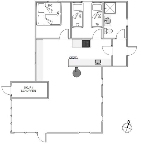Ferienhaus B2359 in Bjerregårdsvej 86, Bjerregård - Bild #5