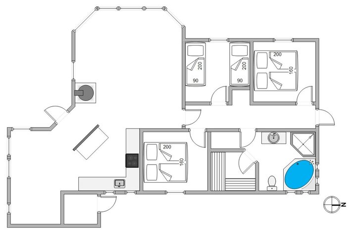 Ferienhaus B2367 in Humlegårdsvej 18, Bjerregård - Bild #13