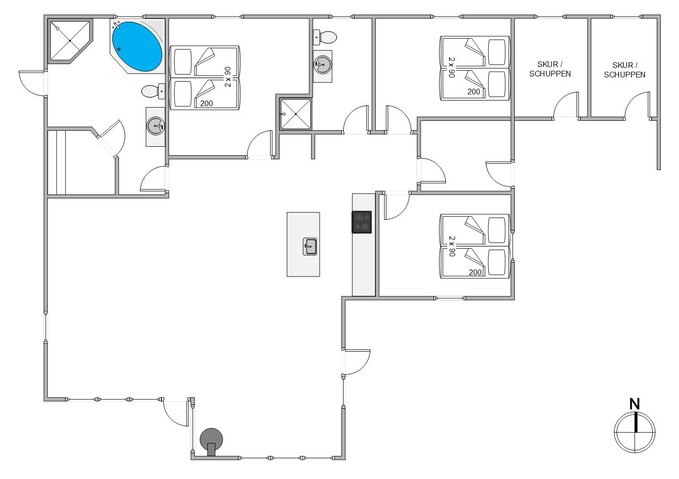 Ferienhaus B2369 in Bilbergsvej 13, Bjerregård - Bild #13