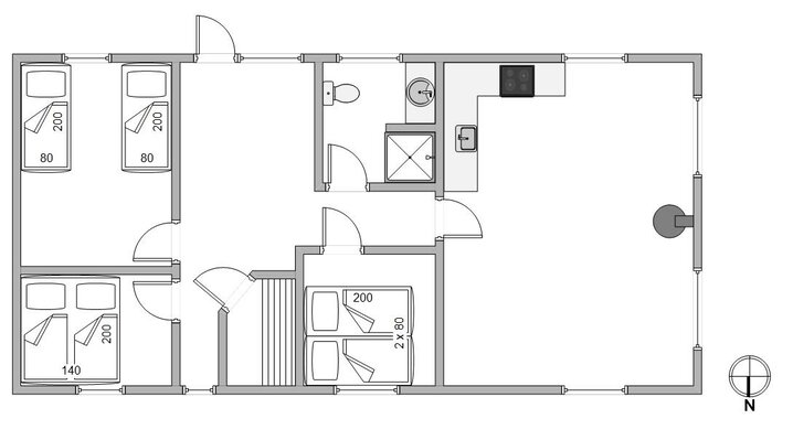 Ferienhaus B2373 in Sigfred Jensens Vej 29, Bjerregård - Bild #13