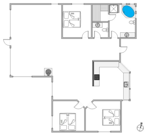 Sommerhus B2393 på Bjerregårdsvej 346, Bjerregård - Billede #13