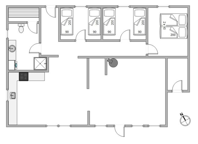 Sommerhus B2399 på Bilbergsvej 38, Bjerregård - Billede #13