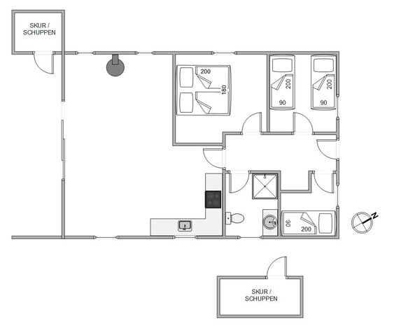 Sommerhus B2411 på Humlegårdsvej 10, Bjerregård - Billede #13