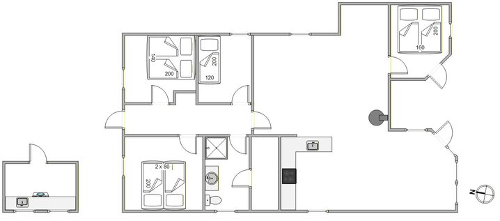 Ferienhaus B2423 in Bjerregårdsvej 77, Bjerregård - Bild #13