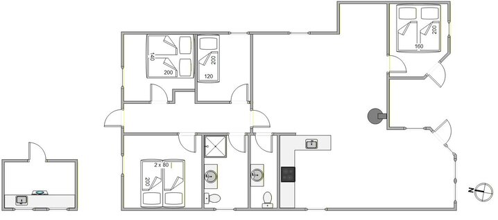 Sommerhus B2423 på Bjerregårdsvej 77, Bjerregård - Billede #13