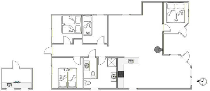 Sommerhus B2423 på Bjerregårdsvej 77, Bjerregård - Billede #13