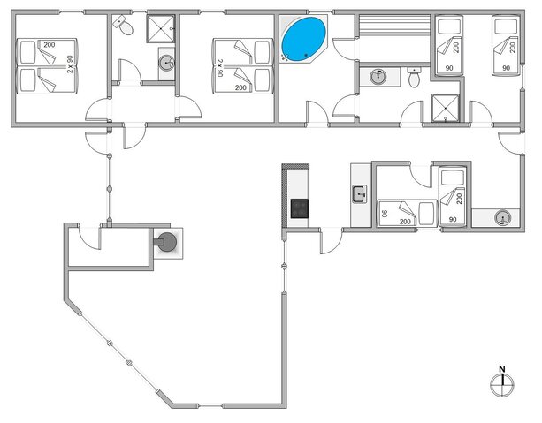 Sommerhus B2444 på Bjerregårdsvej 167, Bjerregård - Billede #13