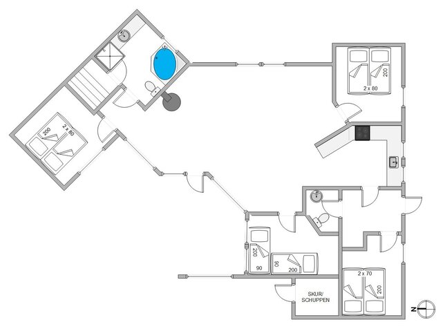 Ferienhaus B2456 in Bjerregårdsvej 328, Bjerregård - Bild #13