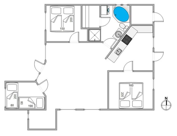 Sommerhus B2458 på Bjerregårdsvej 326, Bjerregård - Billede #13