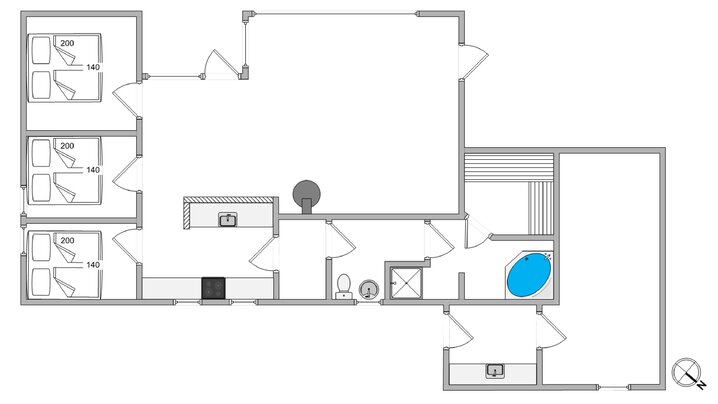 Ferienhaus B2459 in Bjerregårdsvej 319, Bjerregård - Bild #13