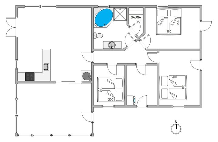 Sommerhus B2460 på Kirstinevej 88, Bjerregård - Billede #13