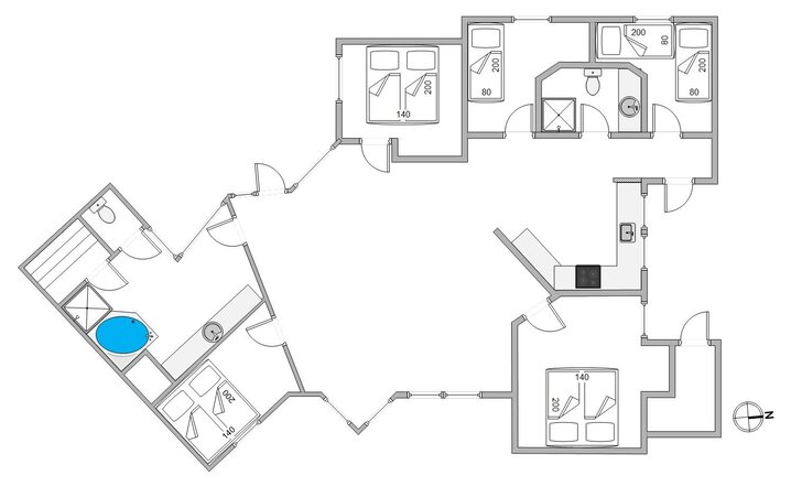 Ferienhaus B2470 in Bilbergsvej 29, Bjerregård - Bild #13