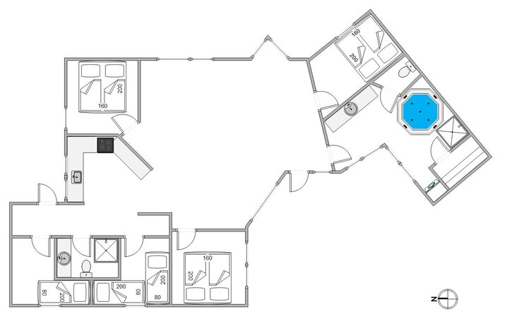 Ferienhaus B2489 in Rauhesvej 63, Bjerregård - Bild #13