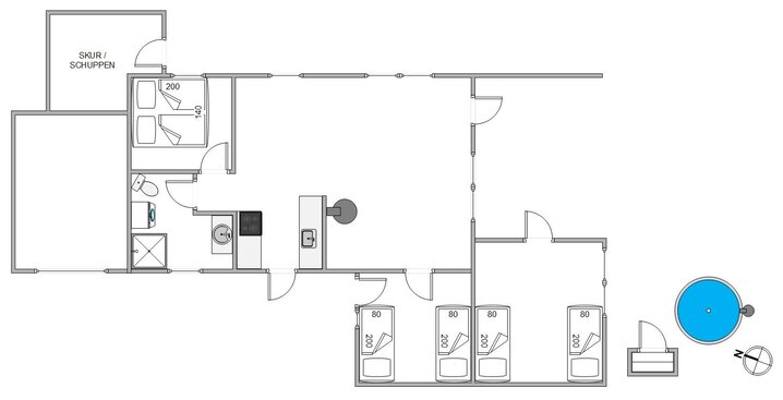 Ferienhaus B2490 in Dortheasvej 33, Bjerregård - Bild #13