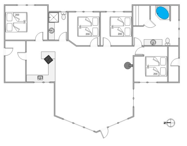 Sommerhus B2493 på Bjerregårdsvej 8, Bjerregård - Billede #13