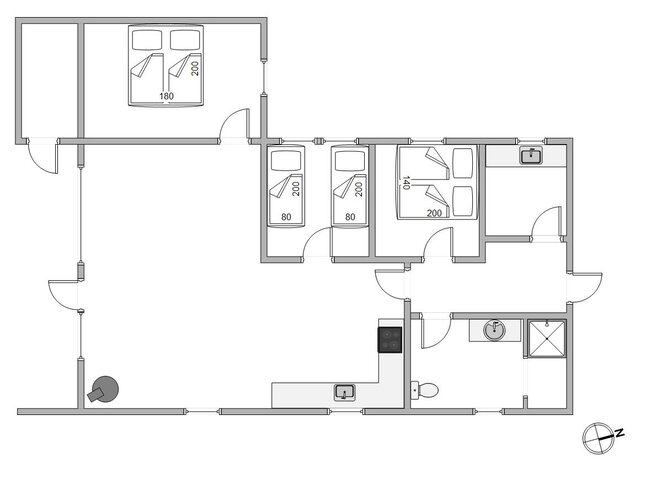 Ferienhaus B2495 in Rauhesvej 11, Bjerregård - Bild #13