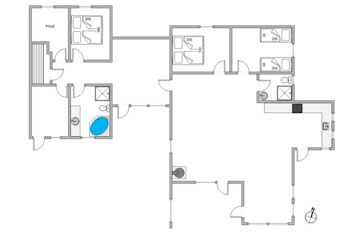 Ferienhaus B2503 in Bjerregårdsvej 118, Bjerregård - Bild #13