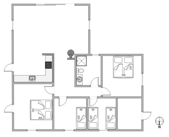 Sommerhus B2507 på Julianevej 12, Bjerregård - Billede #13