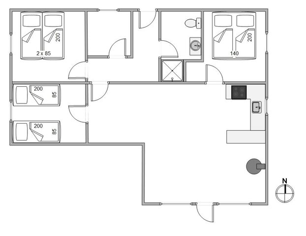 Sommerhus B2514 på Julianevej 22, Bjerregård - Billede #13