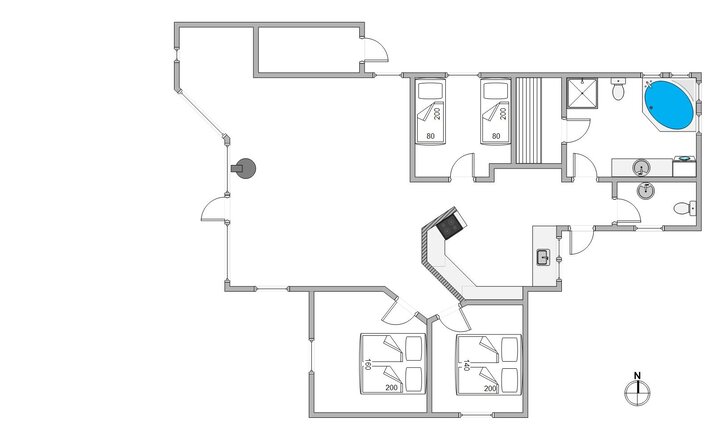 Ferienhaus B2516 in Bjerregårdsvej 36 B, Bjerregård - Bild #13